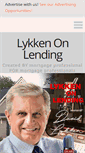 Mobile Screenshot of lykkenonlending.com